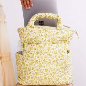 NWT Beis x Elsa The Diaper Backpack Tote in Garden Party